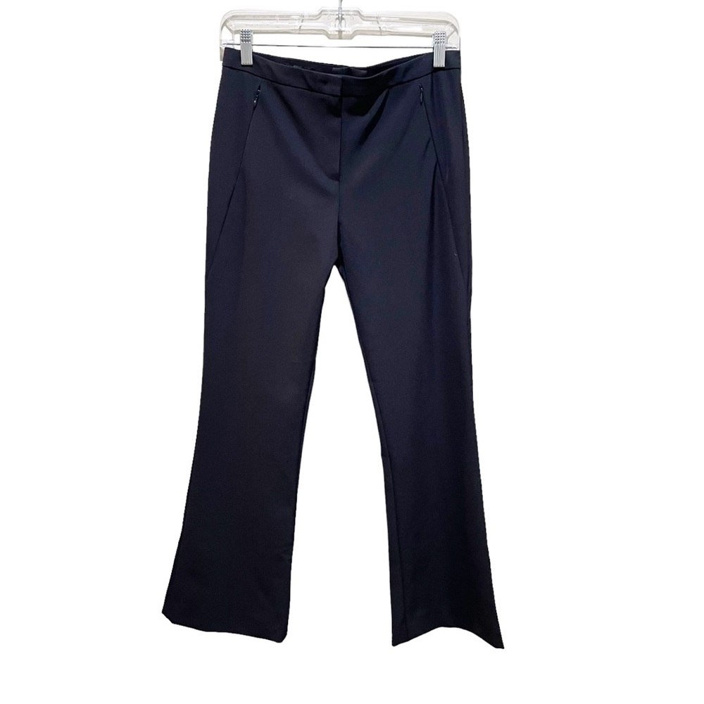 Escada Knit Trouser Pants Size Zippers Black Size 34 New with Tags